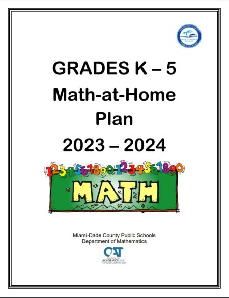 Math At Home Plan K-5